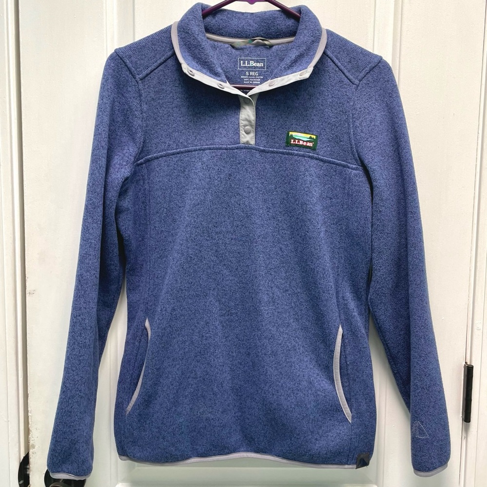 Women’s LL Bean Sweater Fleece Pullover